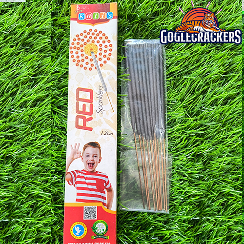 12CM RED SPARKLERS