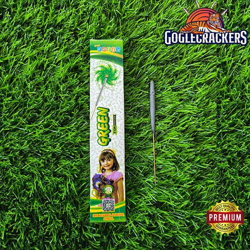 7cm Green Sparklers
