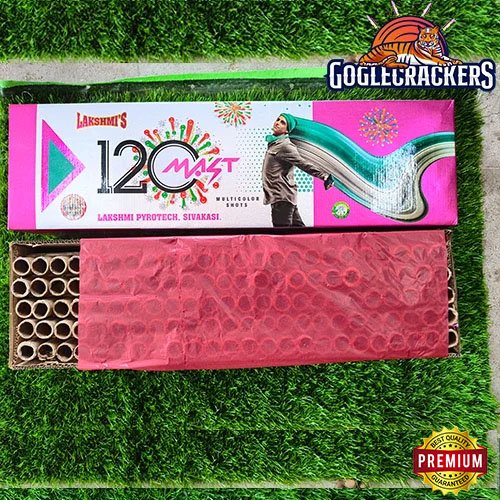 120 Shot (Multi Color With Crackling)