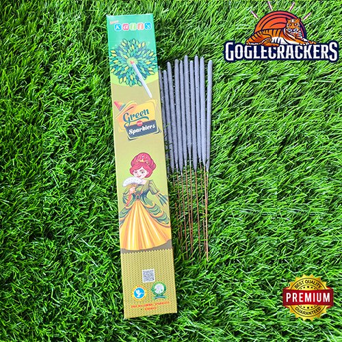 15cm Green Sparklers